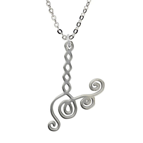 BGCQ pendant 4 in Sterling Silver