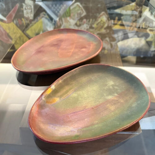 BG pottery Plates Set of 2